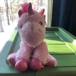 Pink Unicorn Stuffy; NWT; Small